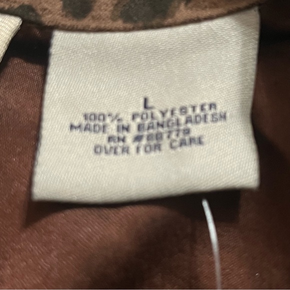 Lemon Grass Animal Print Woman’s Suit Jacket L - Picture 5 of 6